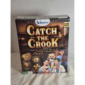 Skillmatics Board Game Catch The Crook Complete